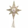 Top 10 🎉 Kurt S Adler Christmas Tree Toppers Kurt Adler 12 In. Gold Capiz 8-Point Star Tree Topper ❤️ -Jolly Ornaments Shop masterKSA1544