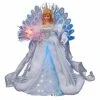 Wholesale ๐ Kurt S Adler Christmas Tree Toppers Kurt Adler 12 In. White And Silver LED Fiber Optic Angel ๐ 2 Wholesale ๐ Kurt S Adler Christmas Tree Toppers Kurt Adler 12 In. White And Silver LED Fiber Optic Angel ๐ -Jolly Ornaments Shop masterKSA1565