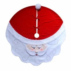 Deals 🌟 Christmas Tree Skirts & Collars Kurt S. Adler 52 In. Santa Treeskirt 🎁