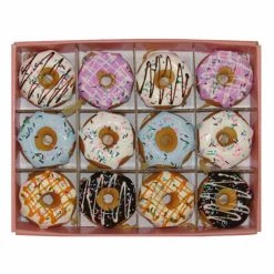 Wholesale ⭐ Multicolored Ornaments Kurt S. Adler 2.75 In. Donut Ornament - Set Of 12 🧨