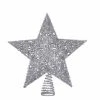 Best reviews of ⌛ Christmas Tree Toppers Kurt S. Adler 12 In. Silver Glitter Star Treetop ⌛ -Jolly Ornaments Shop masterKSA2369