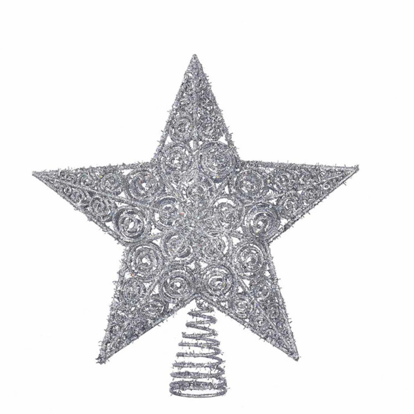 Best reviews of ⌛ Christmas Tree Toppers Kurt S. Adler 12 In. Silver Glitter Star Treetop ⌛ 3 Best reviews of ⌛ Christmas Tree Toppers Kurt S. Adler 12 In. Silver Glitter Star Treetop ⌛