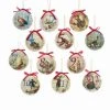 Outlet โญ Multicolored Ornaments Kurt S. Adler 85mm Decoupage Ball Ornaments - Set Of 12 โ 2 Outlet โญ Multicolored Ornaments Kurt S. Adler 85mm Decoupage Ball Ornaments - Set Of 12 โ -Jolly Ornaments Shop masterKSA2514