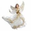 Deals ⌛ White Ornaments Kurt S. Adler 12 In. Ivory And Gold Angel Ornament ❤️ -Jolly Ornaments Shop masterKSA2741
