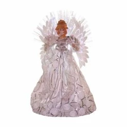 Coupon 🥰 Christmas Tree Toppers Kurt S. Adler 18 In. Fiber Optic LED Angel Tree Topper 🔥