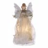 Discount 👍 Christmas Tree Toppers Kurt S. Adler Animated Fiber Optic Angel Tree Topper 💯 -Jolly Ornaments Shop masterKSA2867