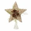 Buy 🎁 Kurt S. Adler, Inc. ❄ Christmas Tree Toppers Kurt Adler 12-Inch Metal And Natural ❄ Christmas Tree Topper ⭐ -Jolly Ornaments Shop masterKSA3624