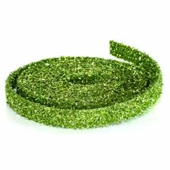 New ⌛ Christmas Bows & Ribbons Melrose Snowbirds Glitter Rope - 12 Rolls 🌟