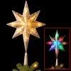 Deals ✨ Christmas Tree Toppers National Tree Company Bethlehem Star Tree Topper With 10 Battery Operated Dual Color LED Lights- 9 Functions ✔️ -Jolly Ornaments Shop masterNATC1303