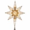 Hot Sale 🥰 Christmas Tree Toppers National Tree Company 11 In. Tree Top Star With Battery Operated Warm White LED Lights 🔥 -Jolly Ornaments Shop masterNATC1956