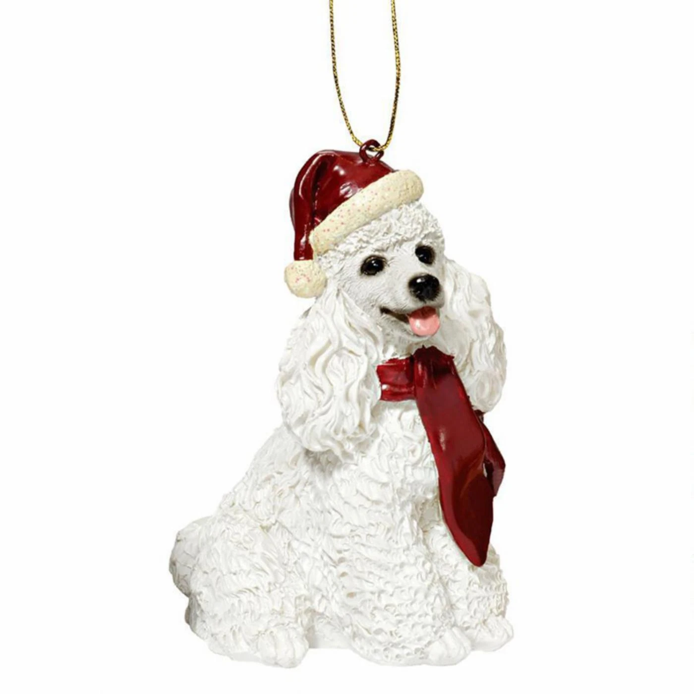 New ❤️ Multicolored Ornaments Design Toscano Poodle Holiday 🥰 Dog Ornament ❤️ 3 New ❤️ Multicolored Ornaments Design Toscano Poodle Holiday 🥰 Dog Ornament ❤️