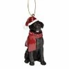 Best reviews of ⌛ Multicolored Ornaments Design Toscano Black Lab Holiday 🥰 Dog Ornament 🥰 -Jolly Ornaments Shop masterTOSC1944