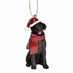 Best reviews of ⌛ Multicolored Ornaments Design Toscano Black Lab Holiday 🥰 Dog Ornament 🥰