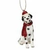 Discount 👍 Multicolored Ornaments Design Toscano Dalmatian Holiday Dog Ornament 😀 -Jolly Ornaments Shop masterTOSC1956