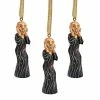 Best Pirce ⭐ Multicolored Ornaments Design Toscano The Silent Scream Holiday Ornament - Set Of 3 🤩 -Jolly Ornaments Shop masterTOSC1972