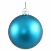 Promo 😀 Green Ornaments Vickerman 2.4 In. Matte Ball Ornament - Set Of 24 ⭐ -Jolly Ornaments Shop masterVKR3575