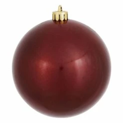 Best deal 💯 Yellow Ornaments Vickerman 10 In. Candy Ball Ornament ✔️