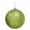 Best Sale 🛒 Orange Ornaments Vickerman 12 In. Sequin Ball Ornament ⌛ -Jolly Ornaments Shop masterVKR3601