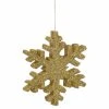 Discount 👍 Yellow Ornaments Vickerman 36 In. Glitter Snowflake Ornament 👍 -Jolly Ornaments Shop masterVKR3875