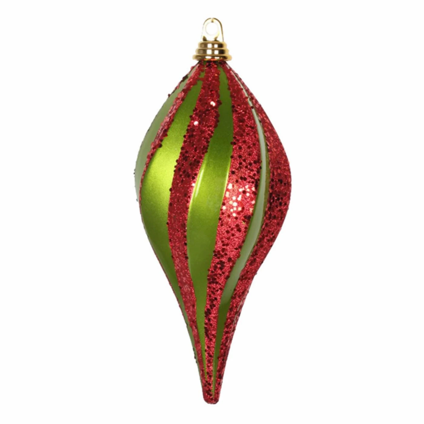 Wholesale 🎉 Green Ornaments Vickerman 12 In. Glitter Swirl Drop Ornament ⌛ 3 Wholesale 🎉 Green Ornaments Vickerman 12 In. Glitter Swirl Drop Ornament ⌛