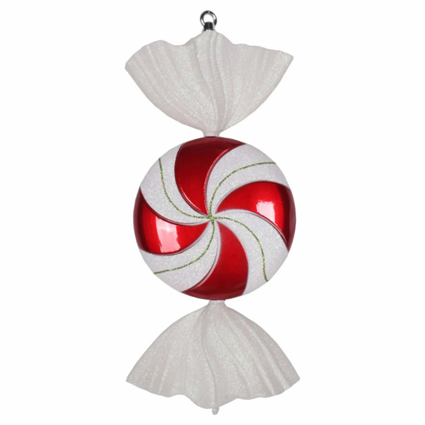 Deals ✔️ White Ornaments Vickerman 18.5 In. Flat Swirl 👏 Candy Ornament ⭐ 3 Deals ✔️ White Ornaments Vickerman 18.5 In. Flat Swirl 👏 Candy Ornament ⭐