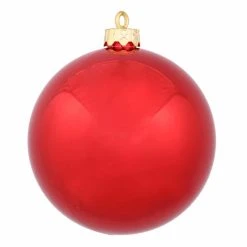 Discount ⭐ Yellow Ornaments Vickerman 2.75 In. Shiny Ball Ornament - Set Of 12 🛒