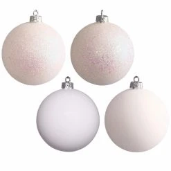 Wholesale 🎁 Metallic Ornaments Vickerman 4.75 In. Multi Finish Ball Ornament - Set Of 4 🔥