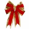 Outlet 🎉 Christmas Bows & Ribbons Vickerman 16 In. Structured Christmas Bow 🌟