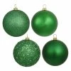 Best Pirce 😀 Green Ornaments Vickerman 2.75 In. Green 4 Finish Ornament Assorted - Set Of 20 🤩 -Jolly Ornaments Shop masterVKR941