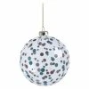 Best deal 💯 All Other Brands Purple Ornaments Glittered Polka Dot Holiday Ball Ornament - Set Of 4 🔥 -Jolly Ornaments Shop masterZODA656