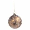 Deals ❤️ All Other Brands Metallic Ornaments Abstract Beaded Hanging Copper Ball Ornament - Set Of 6 🌟 -Jolly Ornaments Shop masterZODA669