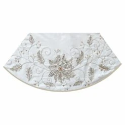 Top 10 🎉 Christmas Tree Skirts & Collars Kurt Adler 54 In. Ivory Holly Tree Skirt 🔥 10 Top 10 🎉 Christmas Tree Skirts & Collars Kurt Adler 54 In. Ivory Holly Tree Skirt 🔥 -Jolly Ornaments Shop scaleKSA3159