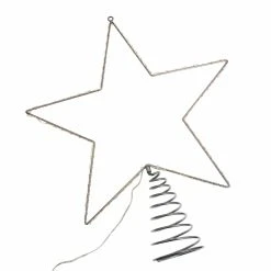 Promo ✔️ Christmas Tree Toppers Kurt Adler Metal Lighted LED Star Tree Topper ❤️ -Jolly Ornaments Shop scaleKSA3188