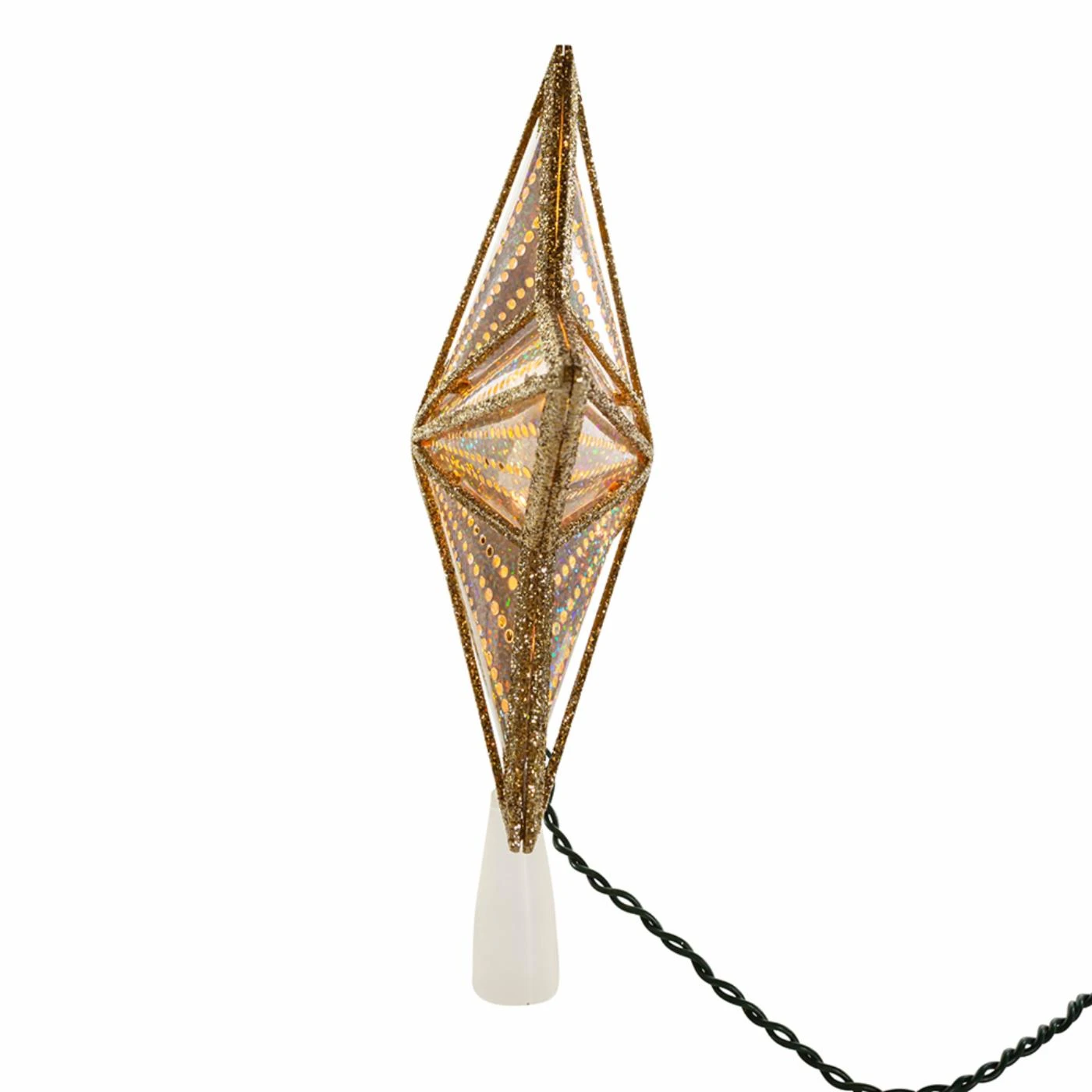 Deals โ๏ธ Kurt S. Adler, Inc. ๐งจ Christmas Tree Toppers Kurt Adler 10-Inch Gold And Iridescent Lighted Star Tree Topper ๐ 6 Deals โ๏ธ Kurt S. Adler, Inc. ๐งจ Christmas Tree Toppers Kurt Adler 10-Inch Gold And Iridescent Lighted Star Tree Topper ๐ - Image 4